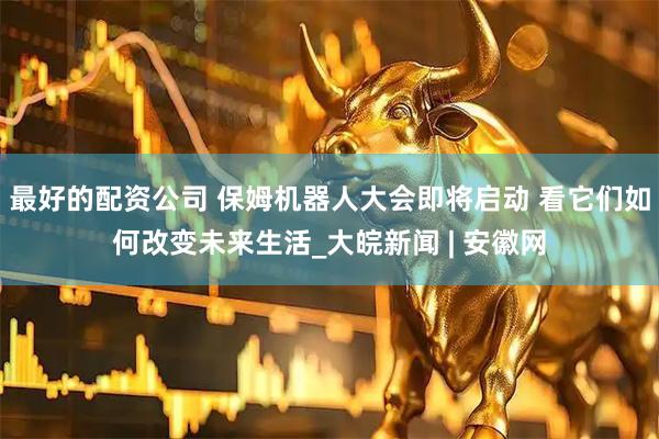 最好的配资公司 保姆机器人大会即将启动 看它们如何改变未来生活_大皖新闻 | 安徽网